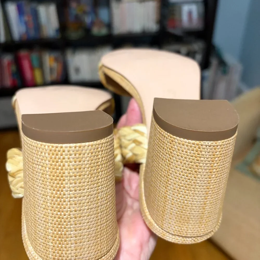 J. Crew Lucie woven braided-strap sandals - Size 7 - New Condition - Picture 4 of 5